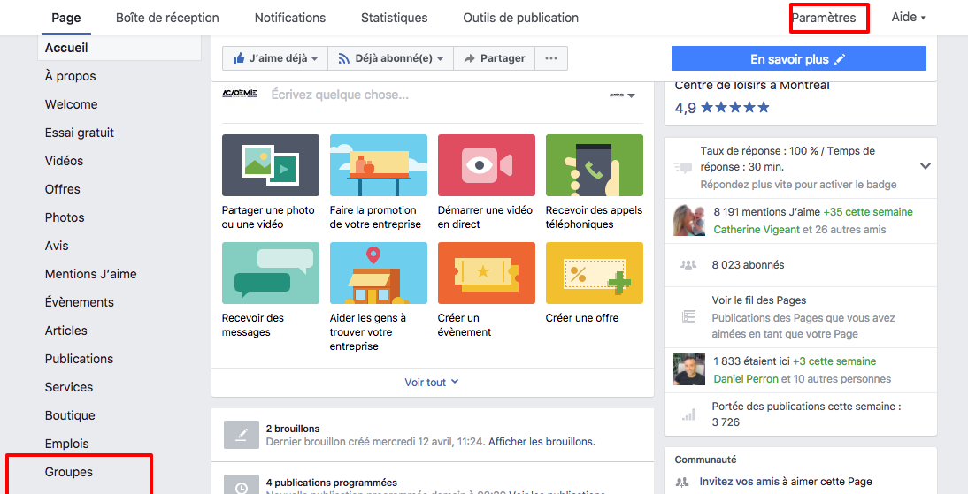 Creer Un Groupe Facebook Avec Sa Page Entreprise C Est Maintenant Possible